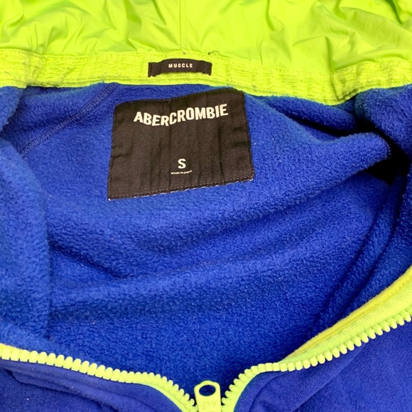 Abercrombie and Fitch blue hoodie - Picture 2 of 3